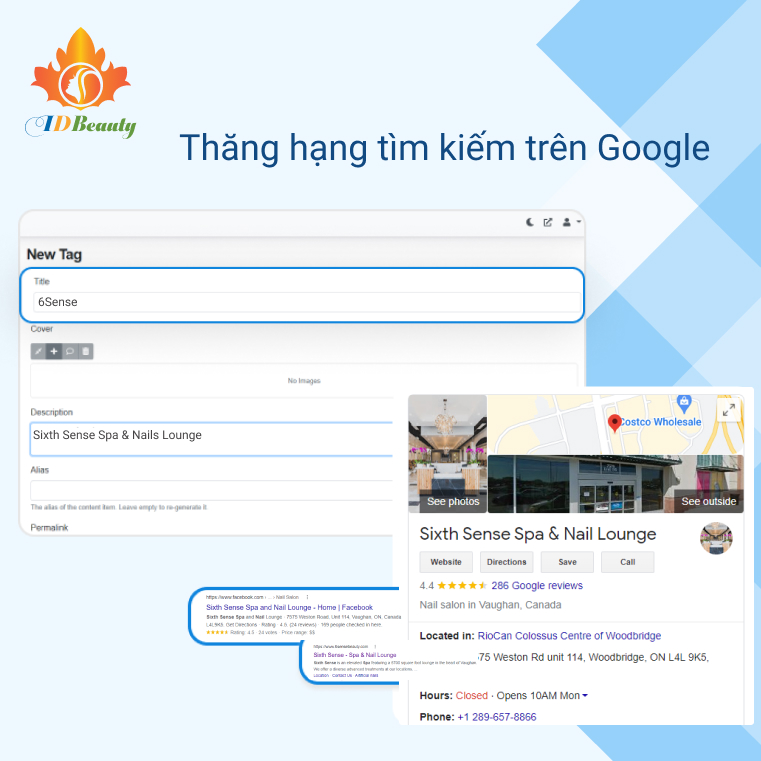 Tăng thứ hạng google